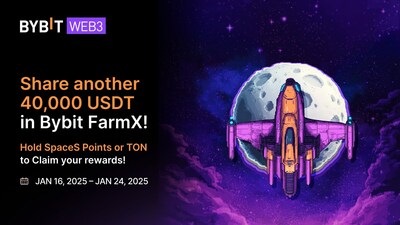 Bybit Web3 Launches FarmX, Revolutionizing Telegram Gaming with Decentralized Farming in SpaceS