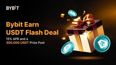 Bybit Unveils USDT Flash Deal: Earn 15% APR and Share in a 300,000 USDT Prize Pool