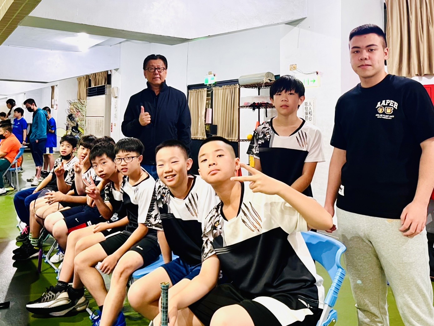 基隆市「羽您有愛」學生團體暨親子羽球賽長興國小熱鬧登場 5 S 83771435