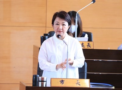 台中市長盧秀燕日前宣布,台中即將興建大巨蛋,由民間投資人以BOT方式興建,地點位於水湳經貿園區的創研一用地。(圖/台中市政府新聞局提供)