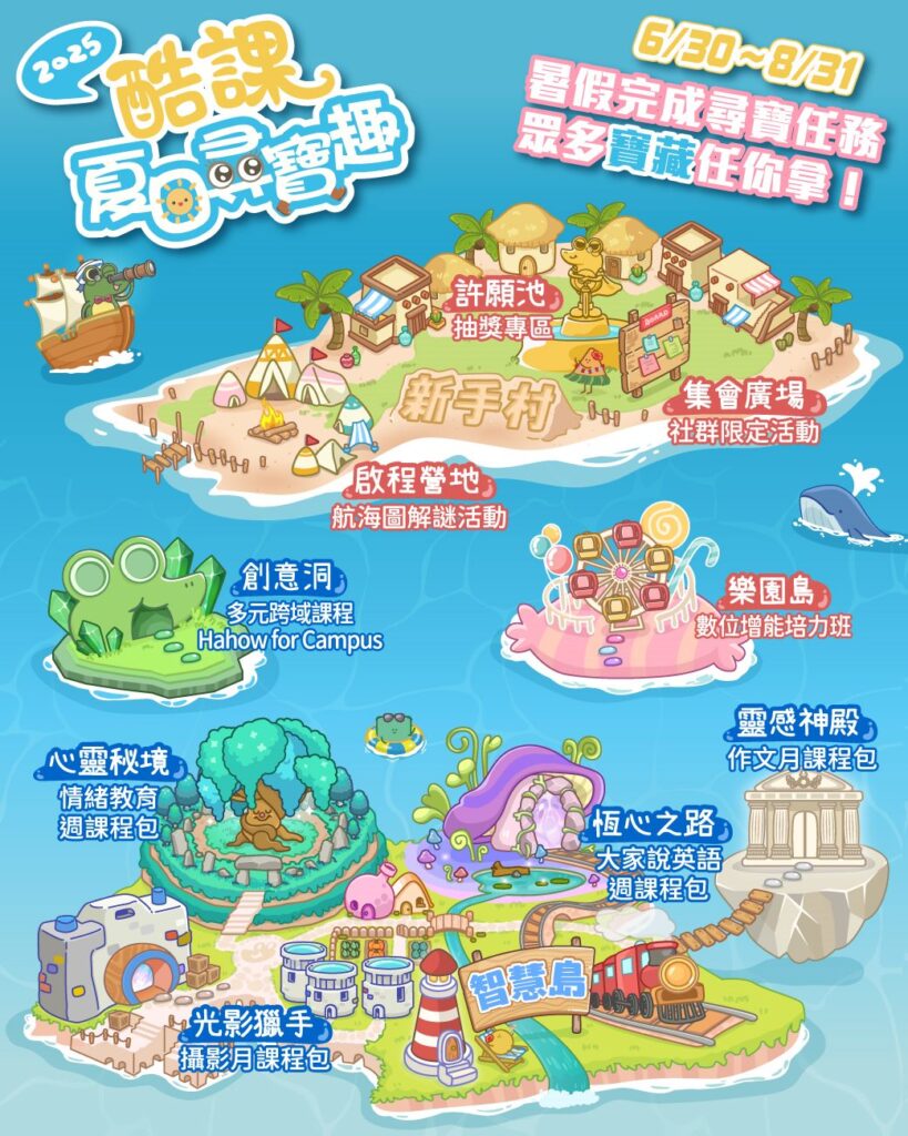 2025酷課夏日尋寶趣