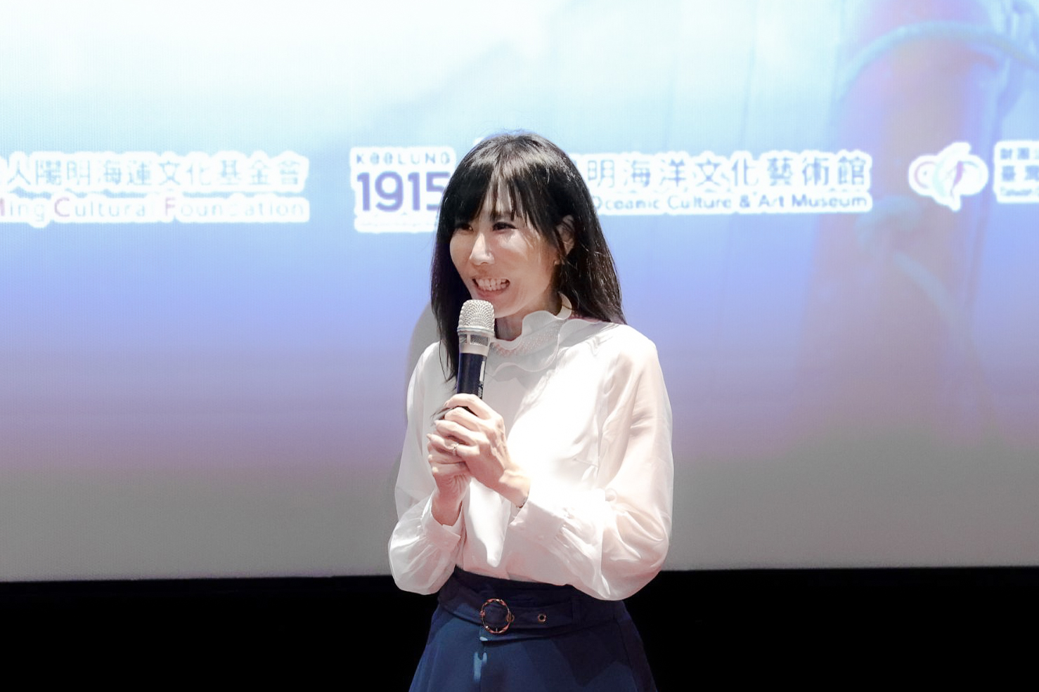 舒夢蘭導演感謝海洋大學多年來在學術與實務層面對其生態紀錄工作的支持