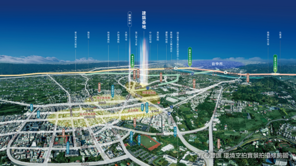 草屯交通便利,可快速接軌台中市各區域,吸引自住客前往購屋、置產。(圖/寬心豐匯提供)