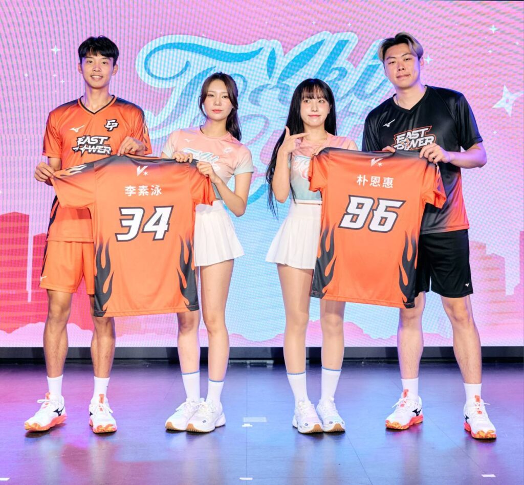 台韓最強應援團現身!Judy領軍李素泳、朴恩惠組Tokki Cutie 臺北伊斯特徵選熱血開跑 2 照片提供:臺北伊斯特排球隊2
