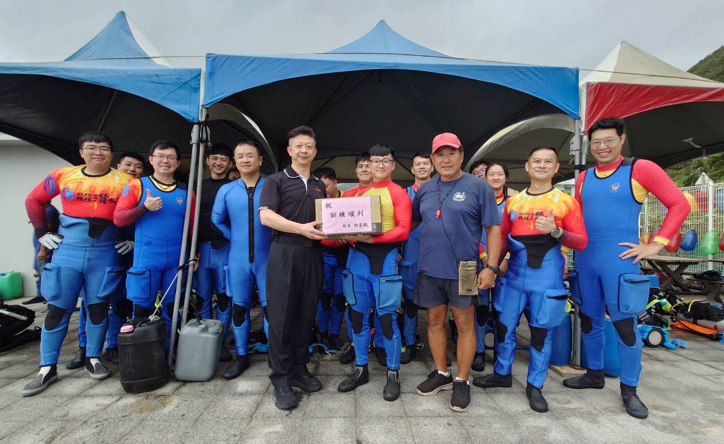 基隆消防局舉辦潛水複訓 提升救援能量與安全防護 8 2125828 0