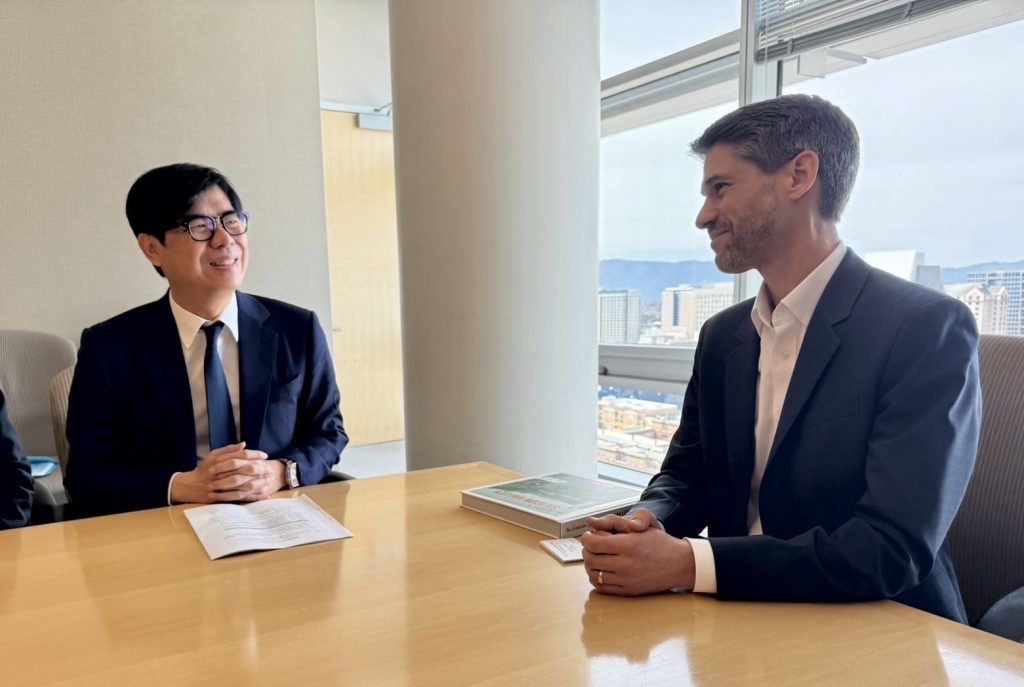 圖說2高雄市長陳其邁與聖荷西市長matt Mahan針對城市導入ai治理交流 - 報新聞 Mega News