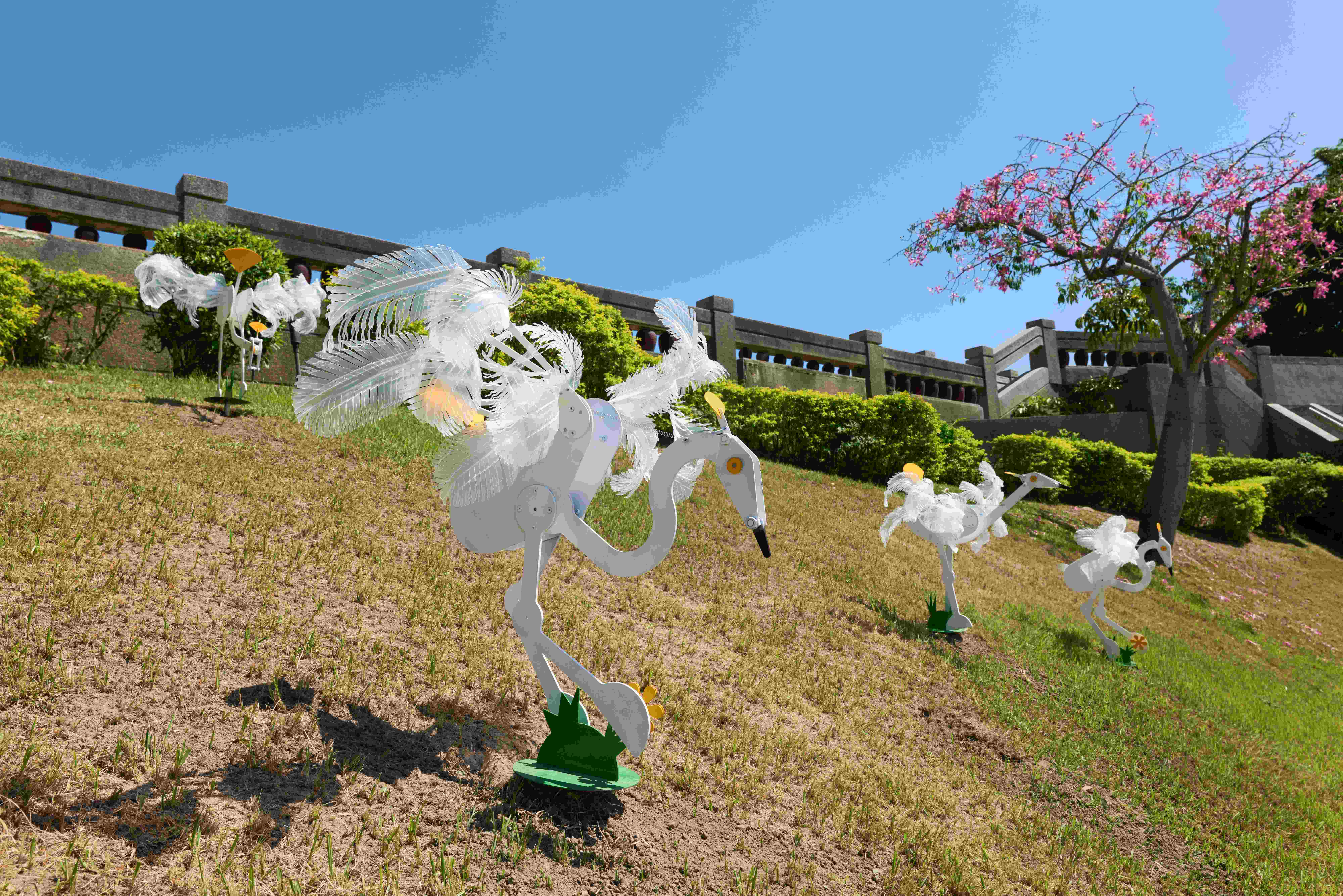 傾聽濕地的聲音與招潮蟹共舞 清水走走藝術季邀隨潮汐旅行 17 作品 遷鳥樂園